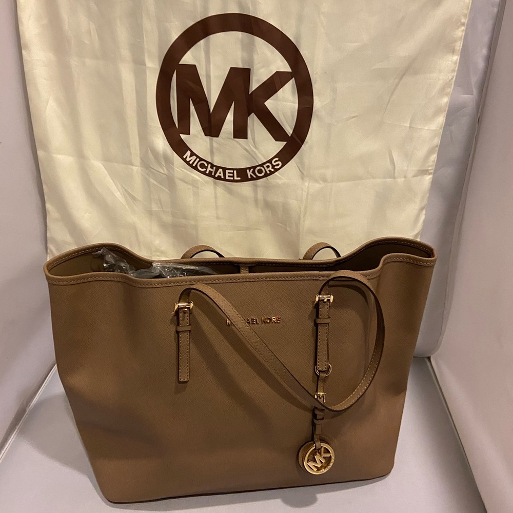 Michael Kors Tan Tote Bag